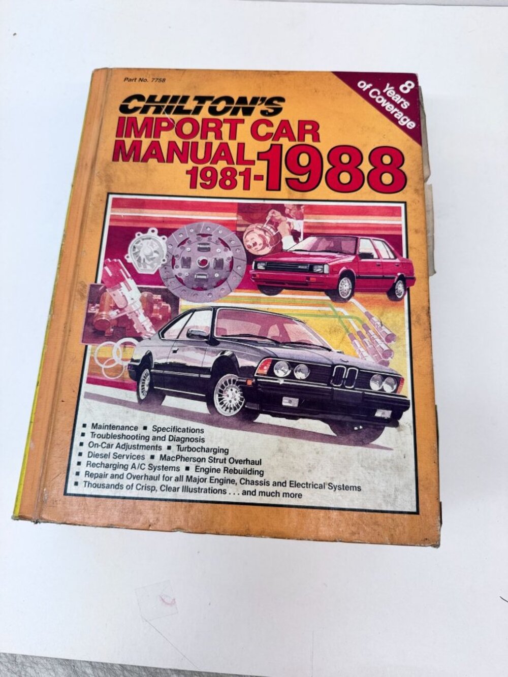 Chilton Auto Repair Import Cars  1961-1988